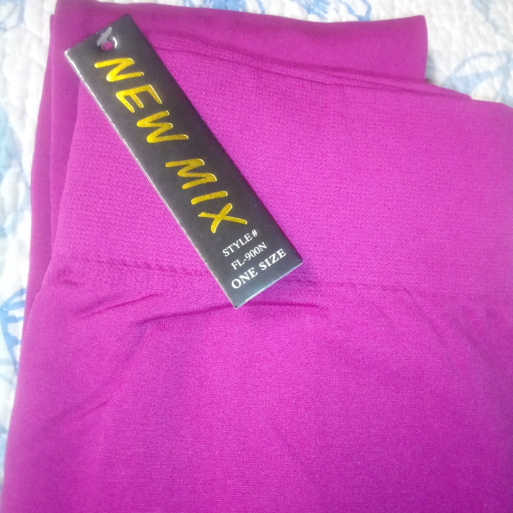 New mix leggings one size fits all purple in color